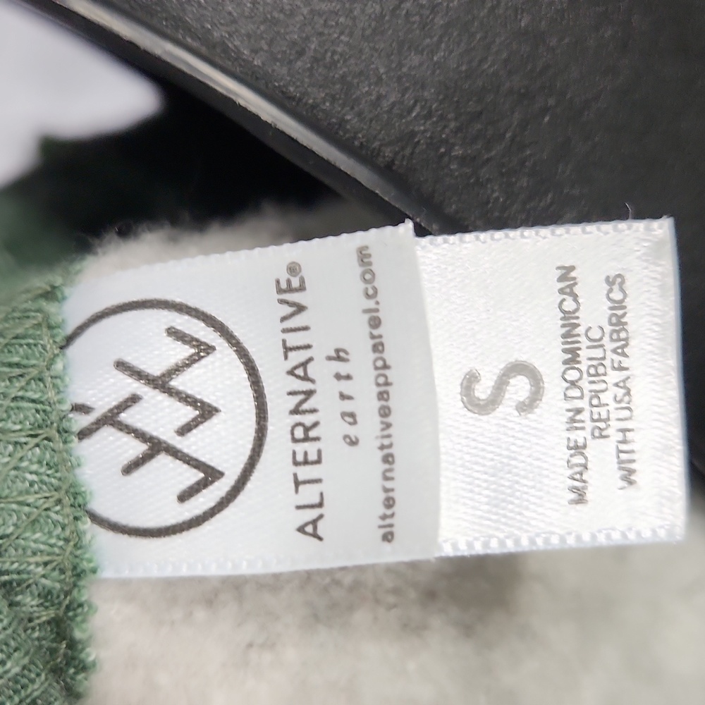 Alternative Earth Twitch Graphic Raglan Sweatshirt Gray - Small - Picture 9 of 11